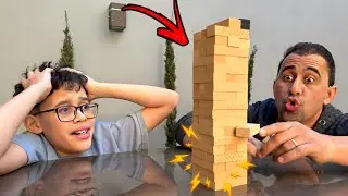JOGO DA TORRE DE MADEIRA EM FAMÍLIA - Caiu Perdeu