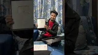 Thank you so much youtube family ❤️🥰 #silverplaybutton #youtubeshorts #trending #foryou #viral