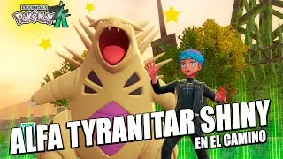 🔥 INCREDIBLE ENCOUNTER! SHINY ALPHA TYRANITAR in the WILD ZONE 20 🔥 | Pok&eacute;mon Legends WS