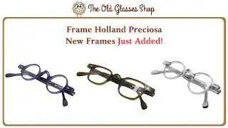 Vintage style glasses but newly handmade in Holland. Get DISCOUNT with your unique coupon code.