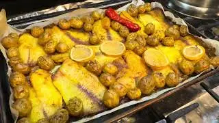 #ماهی بیدون روغن #cooking fish 🐠 #without #oilpastel 