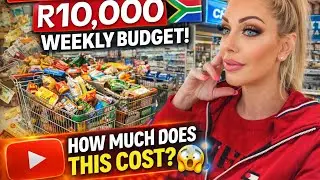 R10,000 Weekly Grocery Budget 😱 | Checkers Grocery Haul 🛒🛍️