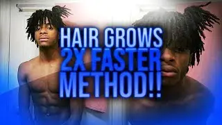 HOW TO: FREEFORM DREADS GROWS 2X FASTER INSTANTLY METHOD! *NO PRODUCTS*