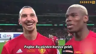 Pogba Zlatan Ibrahimovic  TURKCE ALTYAZILI