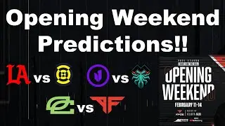 ATL Faze Home Series PREDICTIONS!! CDL Opening Weekend - CDL 2021