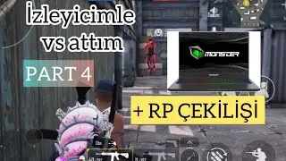 PUBG MOBİL izleyicimle vs attım emilat&ouml;r oyuncusuna taviz vermedim!!