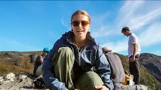 hiking through TASMANIA