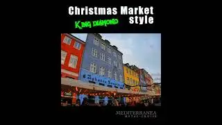 🔥Heavy Metal Christmas Market! 🤘🔥 #shorts #short #kingdiamond  #mediterraneametalcruise