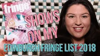 My EDINBURGH FRINGE Recommendations 🎭 Rukaya Cesar (2018)