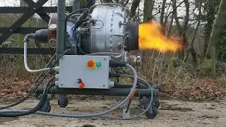 AI-9 (АИ-9) Gas turbine APU Side view test