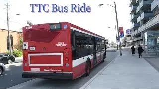 Toronto TTC 7 Bathurst Bus Ride - South of Steeles to Lawrence 5/13/2023