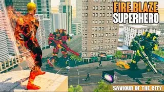 #game #superhero #gamekhelo Flame hero speed robot