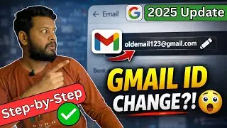 Google 2025 Update: How to Change Gmail ID (Step-by-Step Guide) | Google Allows Gmail ID Change?