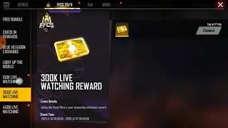###how to claim the FFCS live watch rewards###