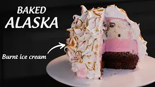 Practical Brownie Baked Alaska &ndash; Anyone Can Make It at Home (Easy Recipe)