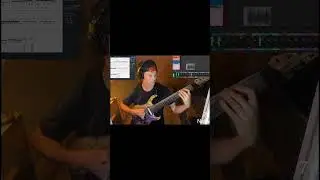 Writing riffs and programming drums pt. 3💀 #guitar #music #metalguitar #metal  #creative #musician