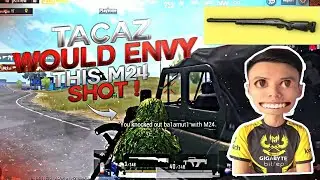 TACAZ would ENVY this M24 ONE SHOT ONE KILL! SOLO vs SQUAD PUBG Mobile Takaz