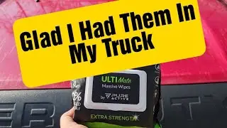 Have these body wipes for camping but keep them in your vehicle