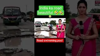 india ka road beautiful #ai #funny #comedy #Road #shors #best