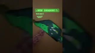 #paperdragon #dragon #puppet #newderagon #fyp #greendragon #green #toxicdragon #antizoo #viralvideo