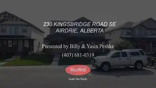 House For Sale-230 Kingsbridge Road SE, Airdrie Alberta-Kings Heights