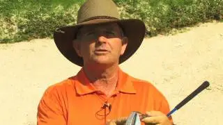 Junior Golf - Using a PW from a buried lie in a sand bunker