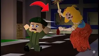 KORKUN&Ccedil; K&Ouml;T&Uuml; BAKICI PEŞİMİZDE 😱 - Minecraft ZENGİN FAKİR HAYATI