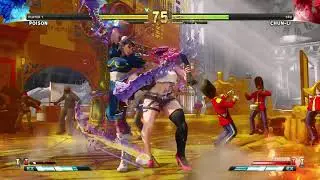 STREET FIGHTER V Poison vs Chun-li