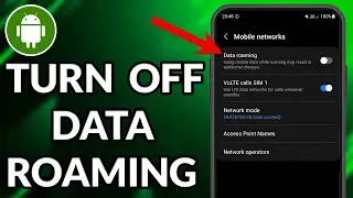 How To Turn Off Data Roaming On Samsung