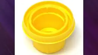 Replacement Yellow Spout Cap Top for Blitz Fuel Gas Can (Pack of 10)