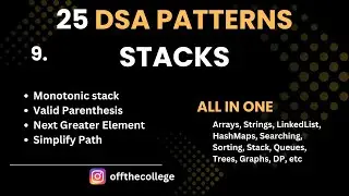 L9. Stacks || Where Stack is Applied || 25 DSA Patterns || Easy way to Master DSA || Crack FAANG