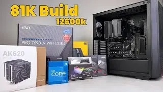 81K Build Guild - featuring i5-12600K Pro Z690 for real gaming & professional (gpu needed)