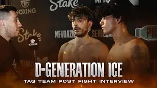 D-GENERATION ICE TAG TEAM POST FIGHT INTERVIEW | X SERIES 005