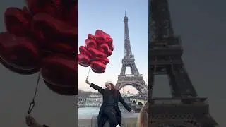 Last year Valentine's day in Paris: Love in every heartbeat.🗼 #ParisLove #ValentinesDay