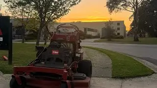 Toro Grandstand 52 Mowing - Day on the road with LLA (VLOG 002)