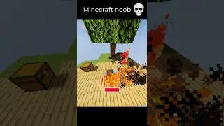 🤯 8965% NOOB 💀 #minecraft #noob
