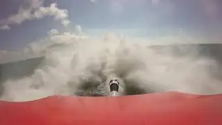 Wake Effects Offshore Racing Rear Camera View Running in Key West