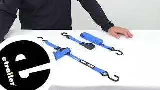 etrailer | Ultimate Overview of the Rhino-Rack Cam Buckle Cinch Straps with S-Hooks for Eye Bolts