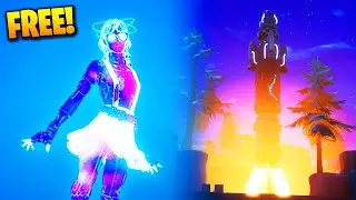 Claim FREE Galaxy Girl Skin + OLD SEASON 4 POI RETURNS!! (Fortnite Secrets)