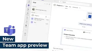 New | Microsoft Teams | Teams app preview