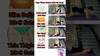 Yoga Pilates-Reduce Belly Fat| Fitness Nation Sanober #shorts #reducebellyfat #bellyfatloss #yoga