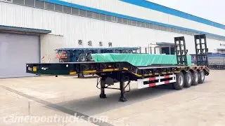 4 Axle Low Loader Trailer for Sale in Cameroon Douala