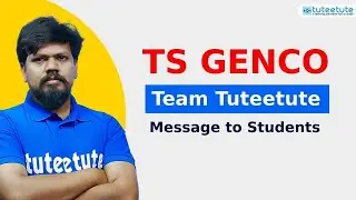 TS GENCO | AE & CHEMIST | Message to Students #genco #tsgenco #transco