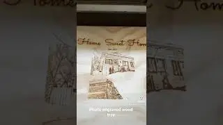 Photo engraving using Glowforge