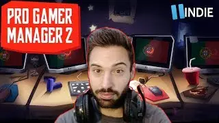 Pro Gamer Manager 2 - SIMULA&Ccedil;&Atilde;O DE UMA EQUIPA GAMER! Gameplay PT/Portugu&ecirc;s - Pausa Indie
