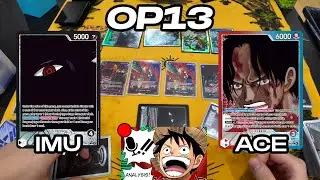 OP13 Imu vs Ace Commentary - OPTCG Locals
