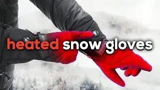 ActionHeat Battery Heated Snow Gloves - ActionHeat Heated Clothing
