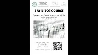 Free Basic ECG course online zoom seminar