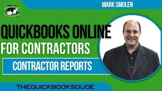 Пользовательские отчеты подрядчика QuickBooks Online