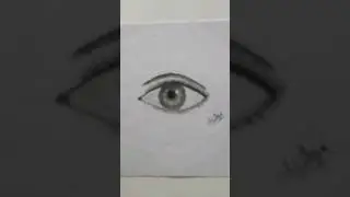 Realistic eye drawing ll Realistic drawing #shorts #Aditya #drawing #eye drawing